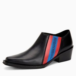 Calvin Klein Leather Booties
